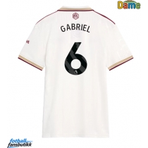 Arsenal Gabriel Magalhaes #6 Tredjedrakt Dame 2025-26 Kortermet